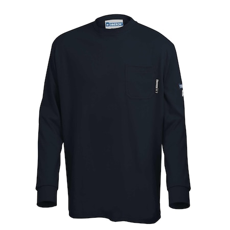 Oberon Men's Long Sleeve Safety Shirt, 11 cal/sq cm, 2XL ZFI209-2XL
